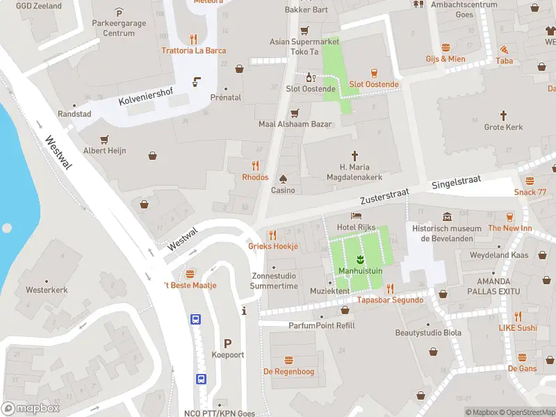 Politie met grote spoed naar de Zusterstraat in Goes vanwege letsel