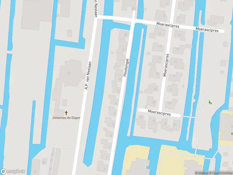 Ambulance met grote spoed naar de Houtsingel in Boskoop
