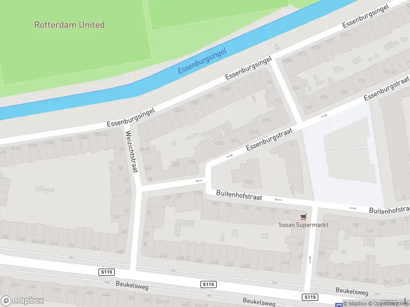 Ambulance met gepaste spoed naar de Essenburgstraat in Rotterdam