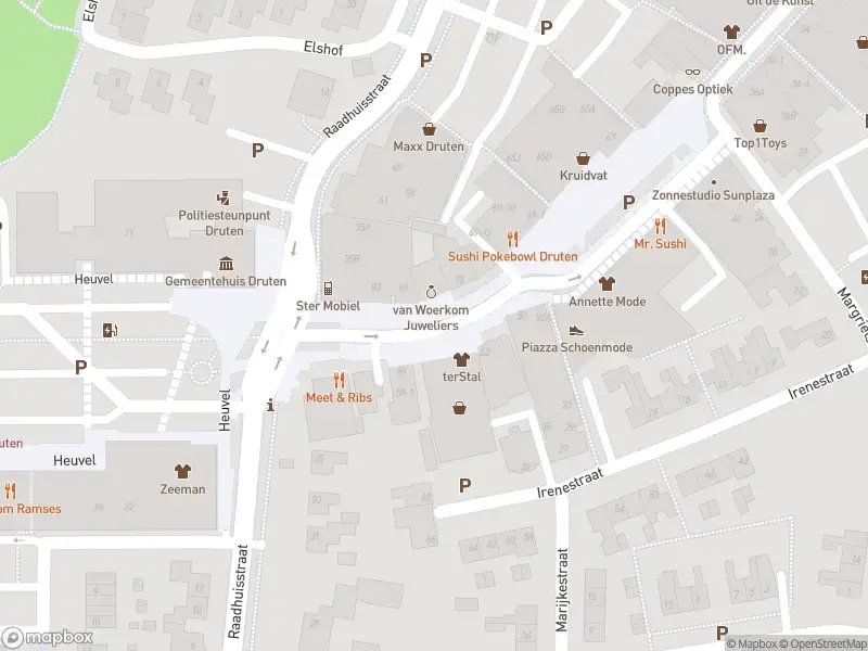 Politie naar de Raadhuisstraat in Druten vanwege aanrijding met letsel