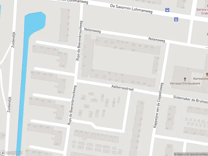 Ambulance met gepaste spoed naar de Aalbersestraat in Dordrecht