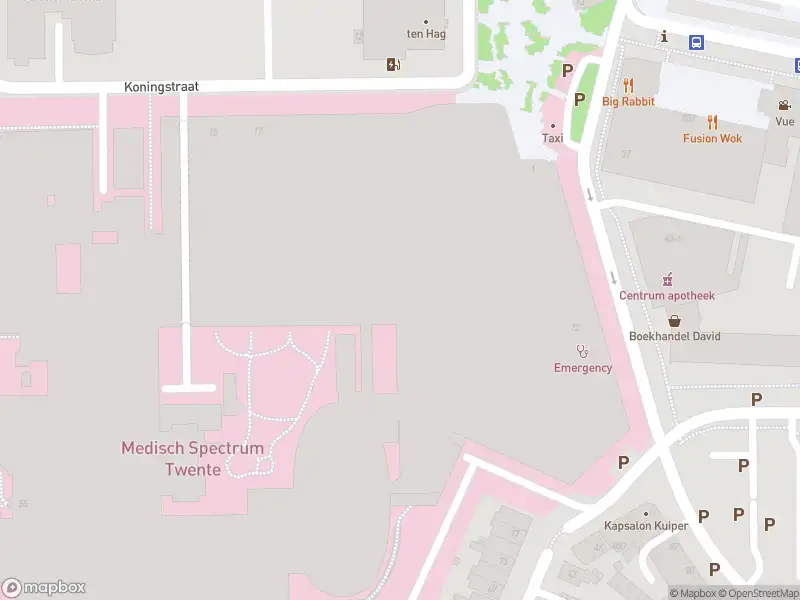 Brandweer met gepaste spoed naar de Koningsplein in Enschede vanwege afgaan automatisch brandalarm