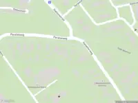 Brandweer met gepaste spoed naar de Parallelweg in Gieten