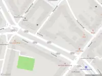 Ambulance met grote spoed naar de Schieweg in Rotterdam