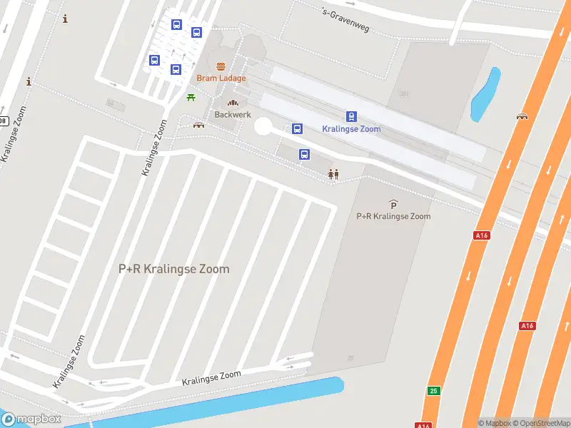 Ambulance met gepaste spoed naar de Kralingse Zoom in Rotterdam