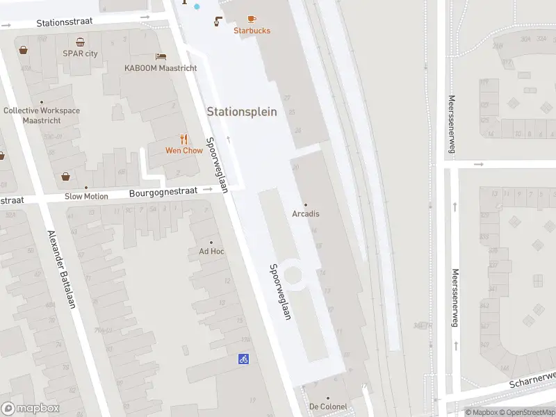 Brandweer met gepaste spoed naar de Stationsplein in Maastricht