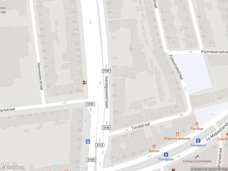 Ambulance met grote spoed naar de Henegouwerlaan in Rotterdam