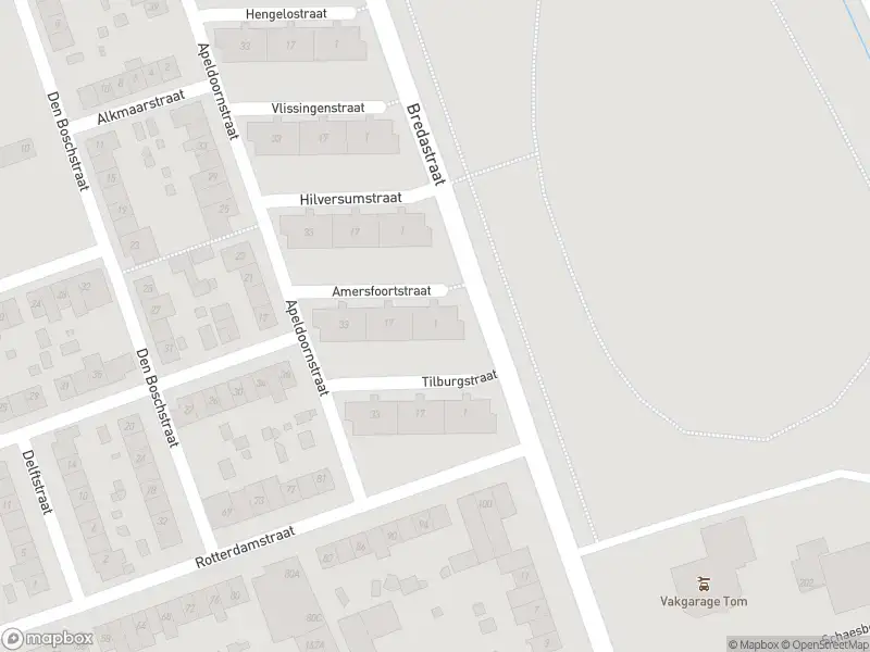 Brandweer met grote spoed naar de Amersfoortstraat in Heerlen vanwege gebouwbrand