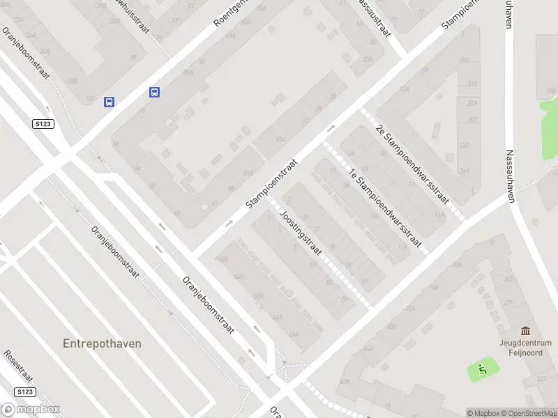 Besteld ambulance vervoer naar de Joostingstraat in Rotterdam