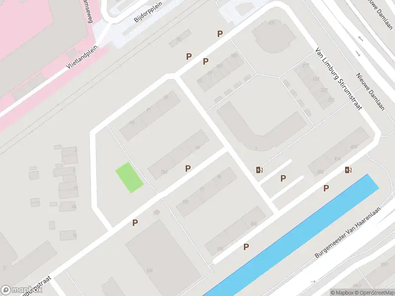 Ambulance met grote spoed naar de Van Hogendorpstraat in Schiedam