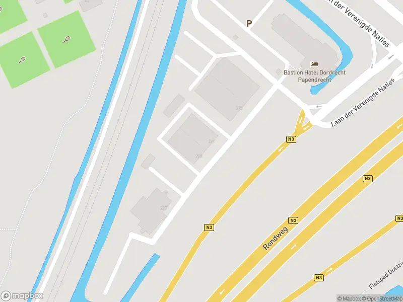 Ambulance met grote spoed naar de Laan der Verenigde Naties in Dordrecht