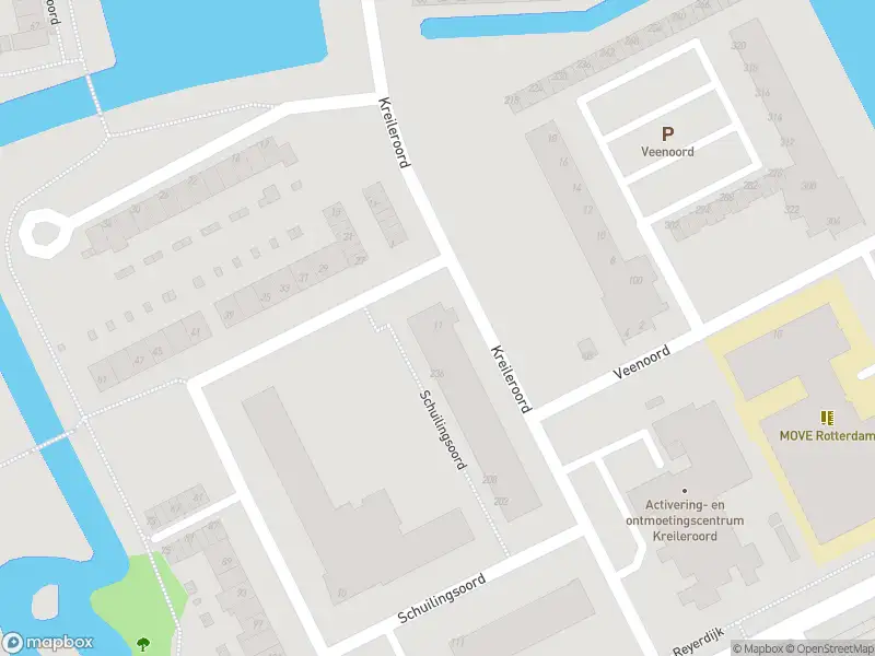 Ambulance met grote spoed naar de Kreileroord in Rotterdam