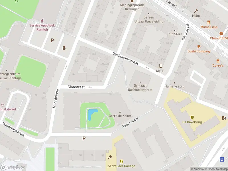 Besteld ambulance vervoer naar de Sionstraat in Rotterdam