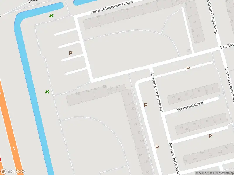 Ambulance met grote spoed naar de Van Bassenstraat in Rotterdam