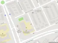 Ambulance met gepaste spoed naar de Anna van Saksenstraat in Dordrecht