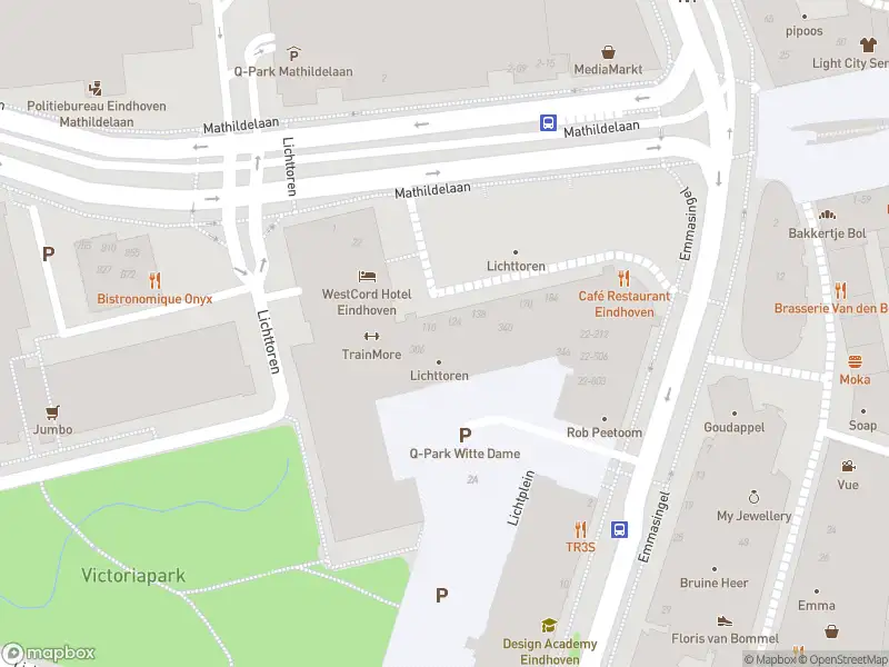 Brandweer met gepaste spoed naar de Lichttoren in Eindhoven vanwege een liftopsluiting