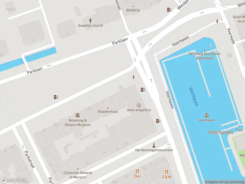 Ambulance met gepaste spoed naar de Parklaan in Rotterdam