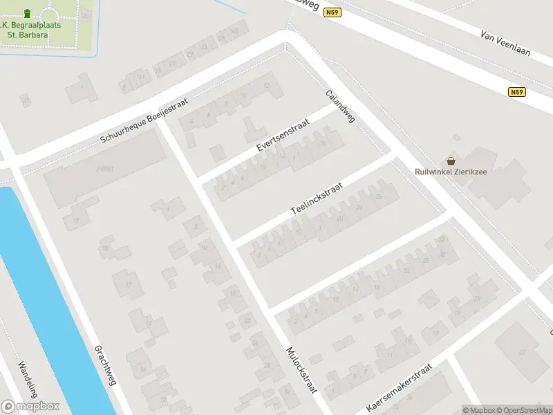 Brandweer met grote spoed naar de Teelinckstraat in Zierikzee vanwege waarnemen gaslucht