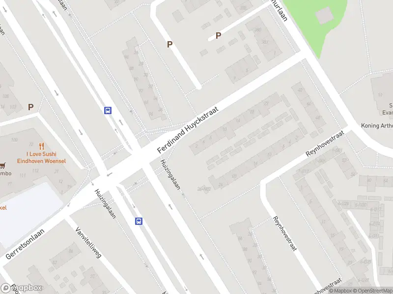 Politie naar de Ferdinand Huyckstraat in Eindhoven vanwege ongeval met letsel