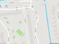 Ambulance met gepaste spoed naar de Bachplein in Schiedam