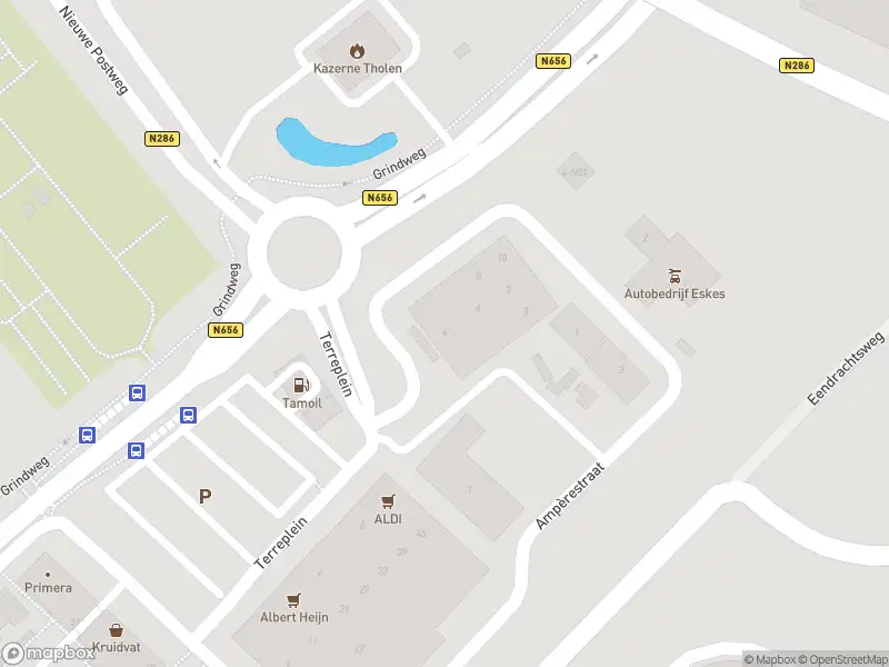 Brandweer met grote spoed naar de Voltstraat in Tholen vanwege gebouwbrand