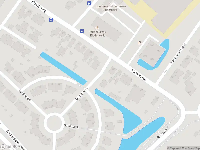 Ambulance met gepaste spoed naar de Dolfijnpark in Ridderkerk