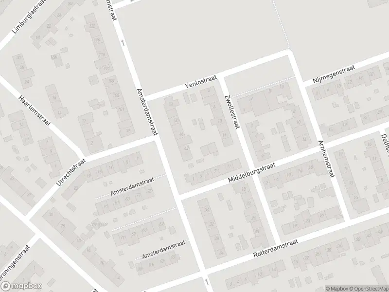 Politie naar de Amsterdamstraat in Heerlen vanwege aanrijding met letsel