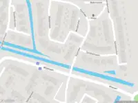 Ambulance met grote spoed naar de Weidemolen in Papendrecht