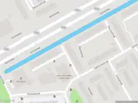 Ambulance met gepaste spoed naar de Menanderstraat in Rotterdam