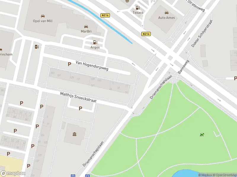 Ambulance met grote spoed naar de Van Hogendorpweg in Gorinchem