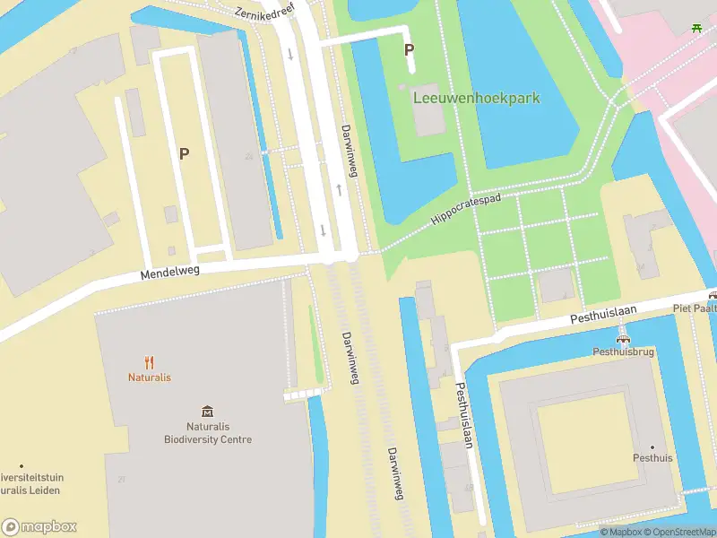 Brandweer met gepaste spoed naar de Darwinweg in Leiden vanwege afgaan automatisch brandalarm