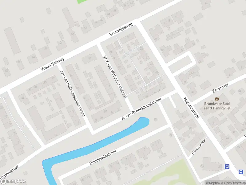 Besteld ambulance vervoer naar de W.V. van Wittenhorststraat in Stad aan 't Haringvliet