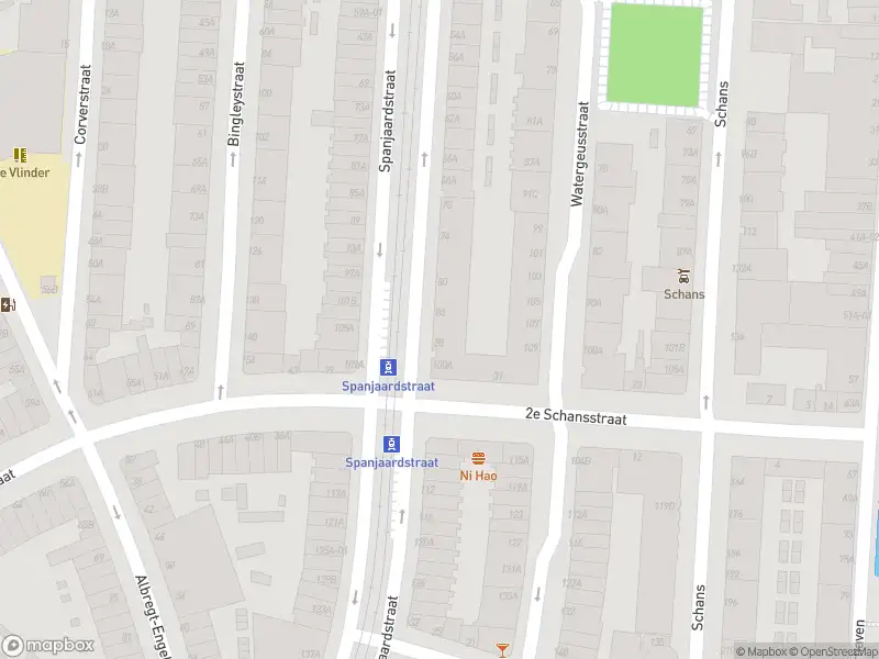 Ambulance met grote spoed naar de Spanjaardstraat in Rotterdam