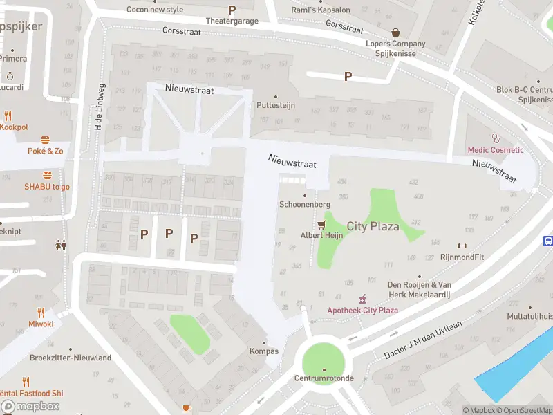 Ambulance met grote spoed naar de Nieuwstraat in Spijkenisse