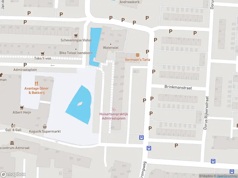 Overlastmelding Admiraalsplein in Dordrecht