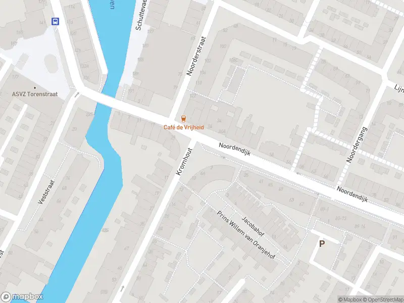 Ambulance met gepaste spoed naar de Noordendijk in Dordrecht