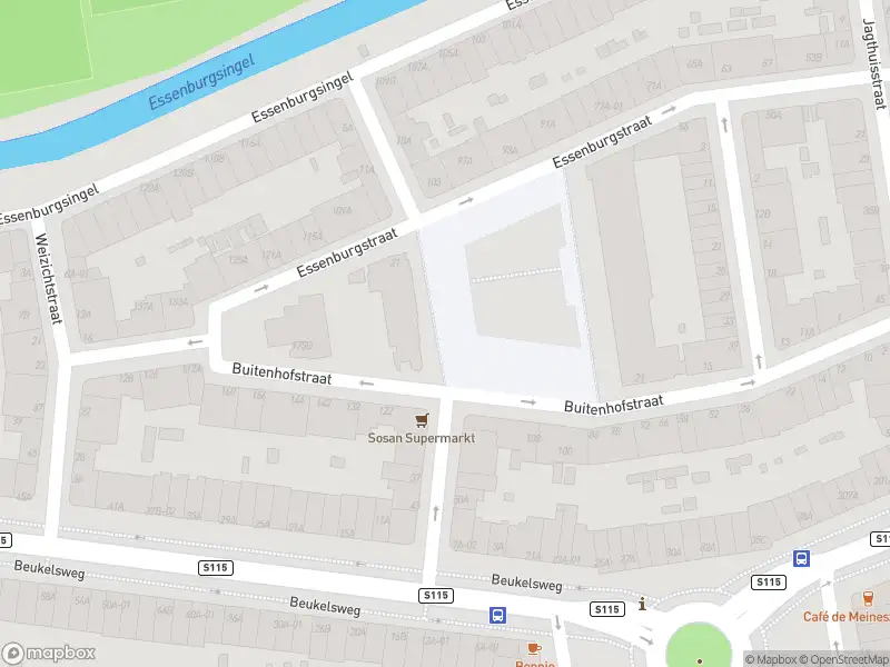 Ambulance met gepaste spoed naar de Buitenhofstraat in Rotterdam