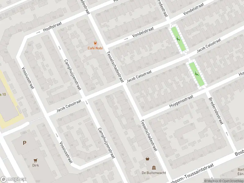 Ambulance met grote spoed naar de Tesselschadestraat in Dordrecht