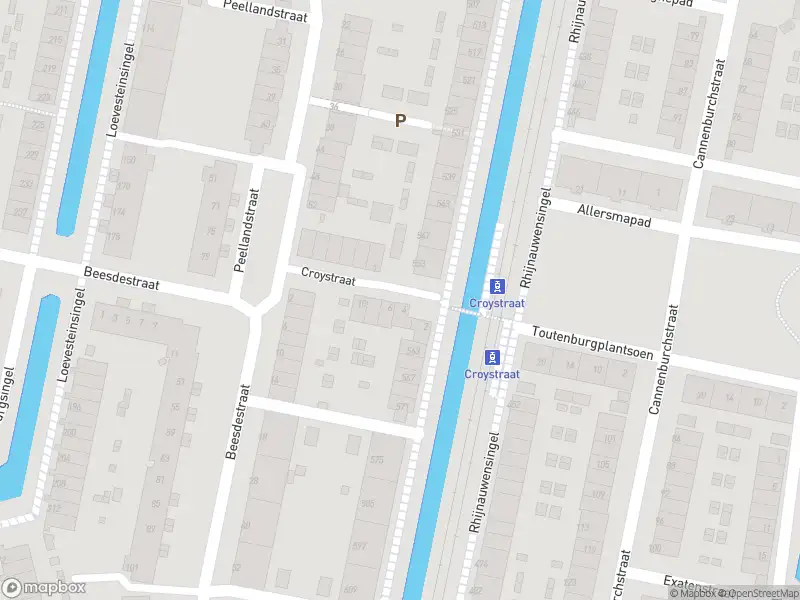Ambulance met grote spoed naar de Croystraat in Rotterdam