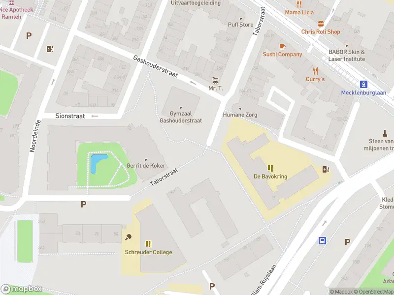 Ambulance met gepaste spoed naar de Taborstraat in Rotterdam