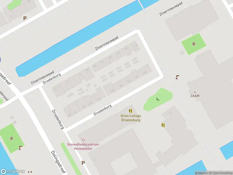 Ambulance met gepaste spoed naar de Drostenburg in Amsterdam