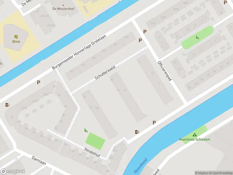 Ambulance met grote spoed naar de Schuttersveld in Schiedam