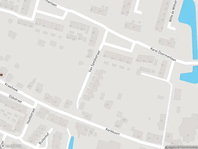Ambulance met grote spoed naar de Van Speijkstraat in Papendrecht