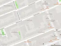 Brandweer met gepaste spoed naar de Bellamystraat in Amsterdam vanwege afhijsen patient