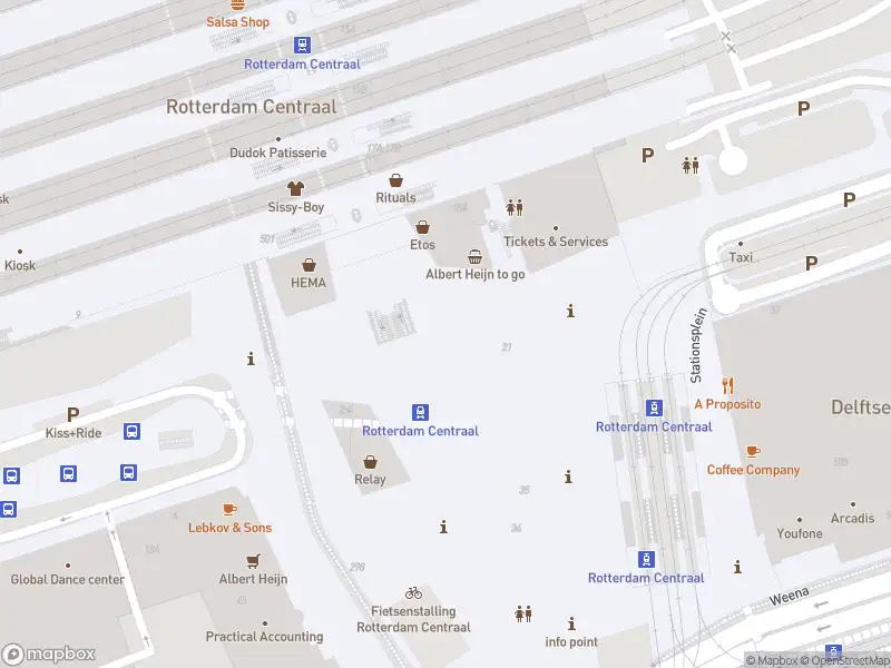Besteld ambulance vervoer naar de Stationsplein in Rotterdam