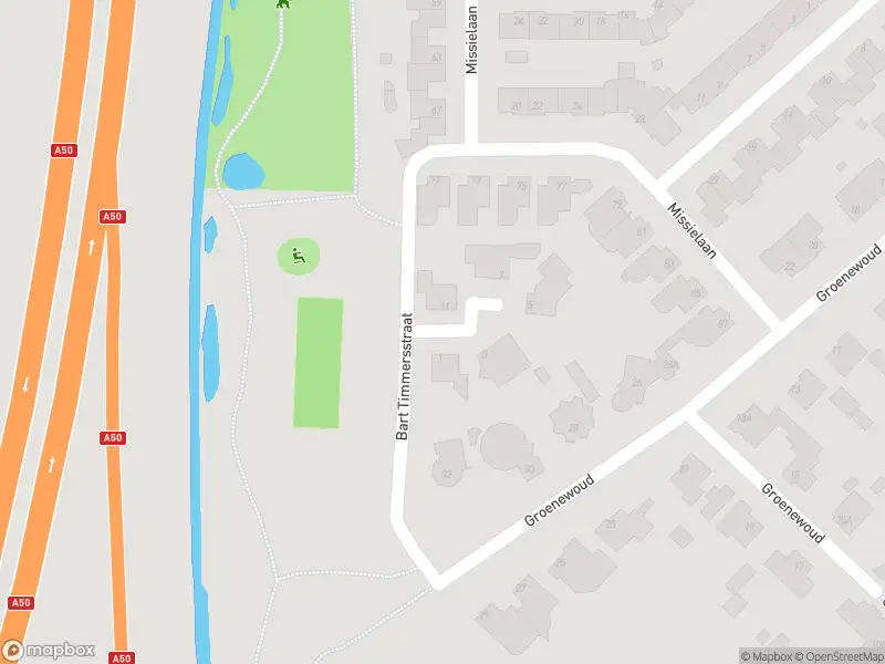Politie naar de Bart Timmersstraat in Uden vanwege ongeval met letsel