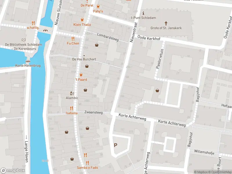 Ambulance met gepaste spoed naar de Nieuwstraat in Schiedam