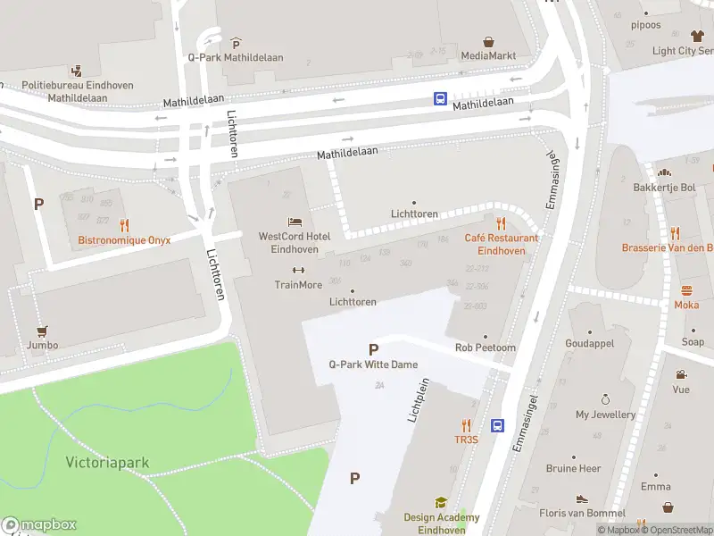 Brandweer met gepaste spoed naar de Lichttoren in Eindhoven vanwege een liftopsluiting