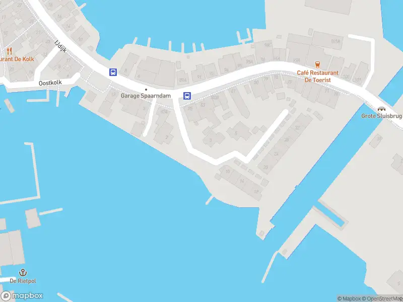 Ambulance met gepaste spoed naar de Grote Sluis in Spaarndam