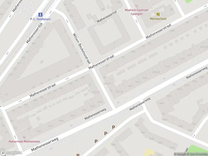 Ambulance met gepaste spoed naar de Willem Beukelszstraat in Rotterdam